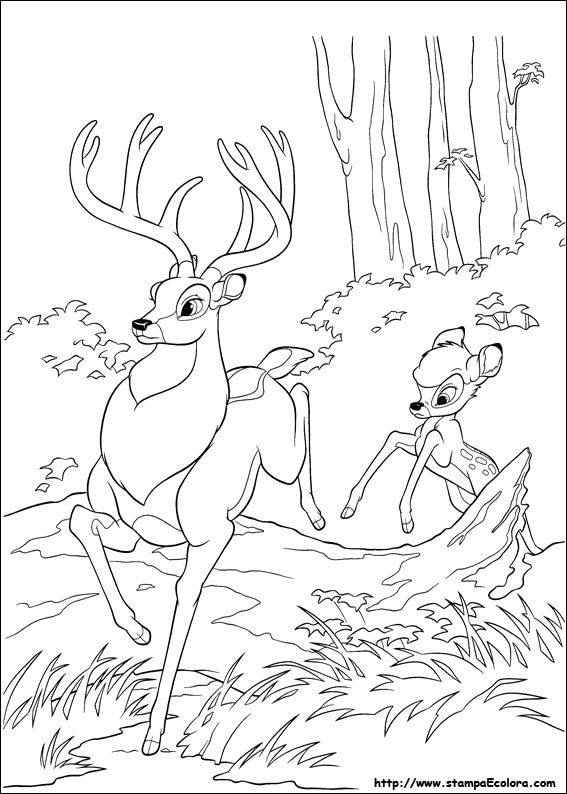 Disegni Bambi 2